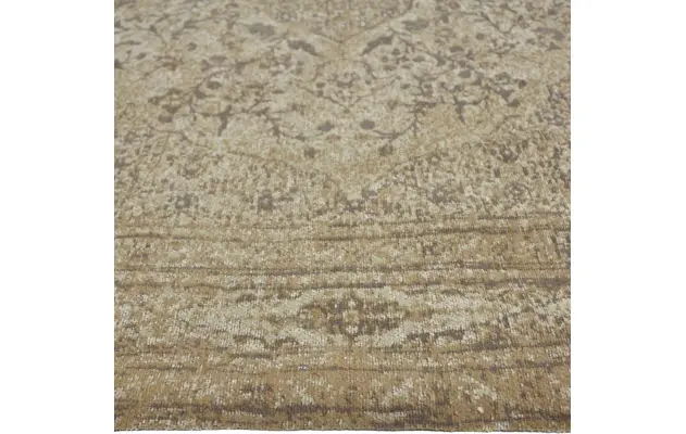 Goossens basic vloerkleed canto beige katoen - 8222341-03