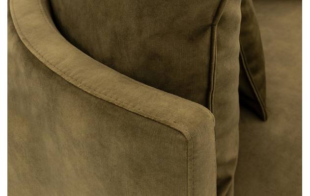 Goossens fauteuil bonbon groen stof - 8222358-05
