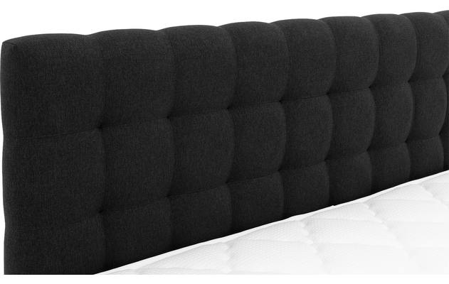 Goossens basic boxspring compleet bjorn grijs stof - 8222961-07