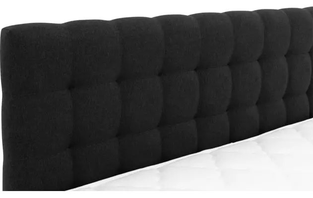 Goossens basic boxspring compleet bjorn grijs stof - 8222961-07