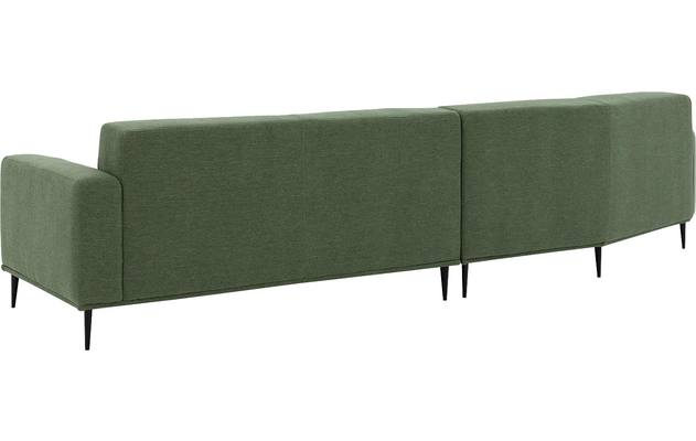 Goossens excellent loungebank prato groen stof - 8223415-03