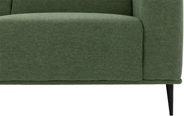 Goossens excellent loungebank prato groen stof - 8223415-07