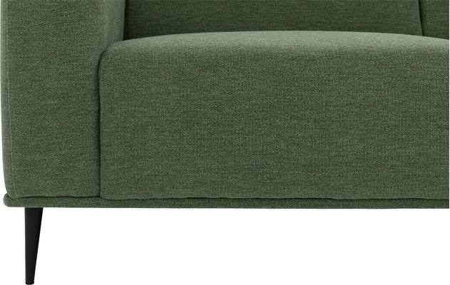 Goossens excellent loungebank prato groen stof - 8223415-gespiegeld-05