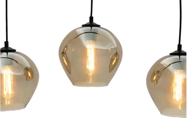 Goossens hanglamp devant zwart glas - 8223424-03