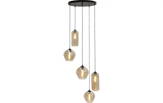 Goossens hanglamp devant zwart glas - 8223428-01