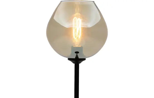Goossens vloerlamp devant zwart glas - 8223430-02