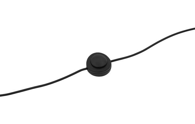 Goossens vloerlamp devant zwart glas - 8223430-04