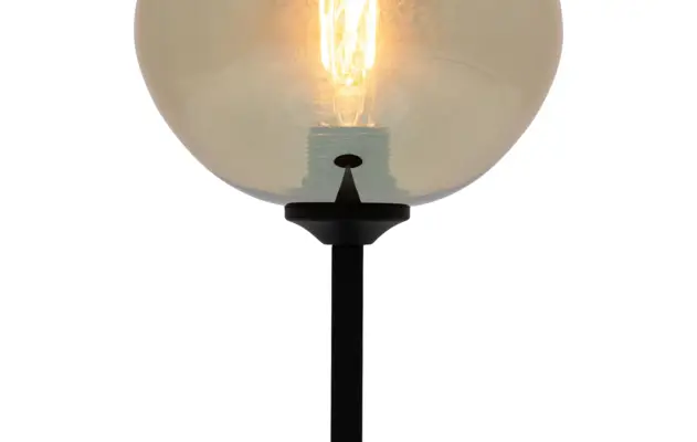 Goossens vloerlamp devant zwart glas - 8223430-05