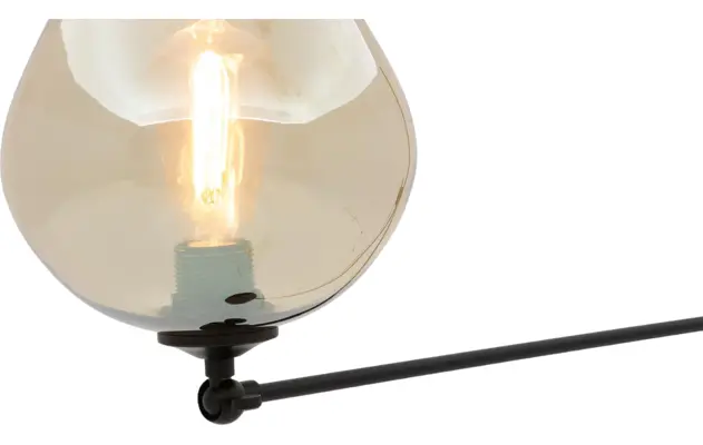 Goossens vloerlamp devant zwart glas - 8223431-05