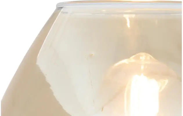 Goossens vloerlamp devant zwart glas - 8223431-09