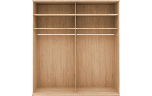 Goossens excellent kledingkast nature onbewerkt eiken - 8223435-09