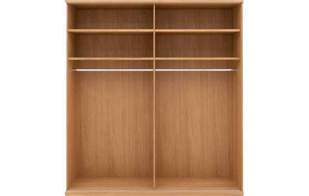 Goossens excellent kledingkast nature blank eiken - 8223437-09