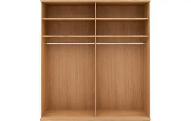 Goossens excellent kledingkast nature blank eiken - 8223437-09