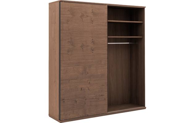 Goossens excellent kledingkast nature donker bruin eiken - 8223439-08