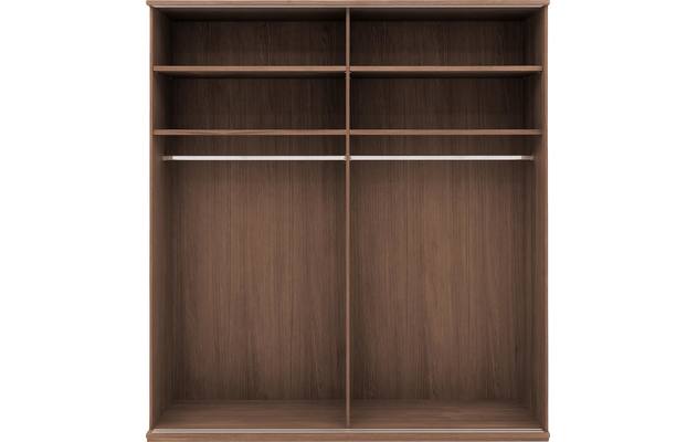 Goossens excellent kledingkast nature donker bruin eiken - 8223439-09