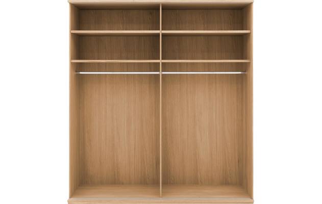 Goossens excellent kledingkast nature wit eiken - 8223441-09