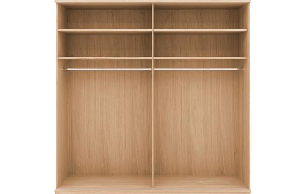 Goossens excellent kledingkast nature onbewerkt eiken - 8223444-09