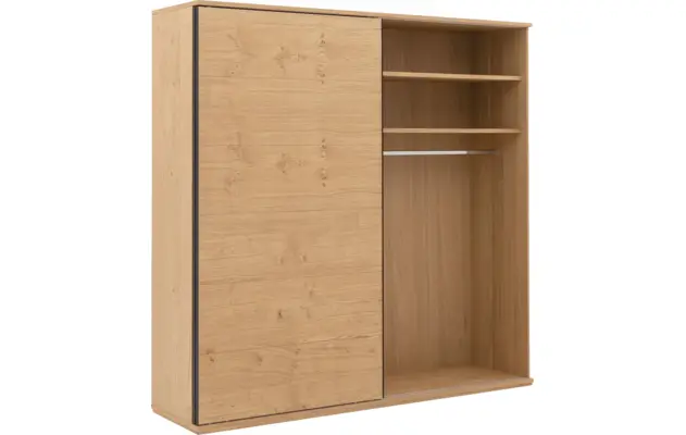 Goossens excellent kledingkast nature blank eiken - 8223445-08
