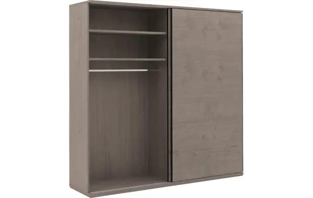 Goossens excellent kledingkast nature grijs eiken - 8223448-06