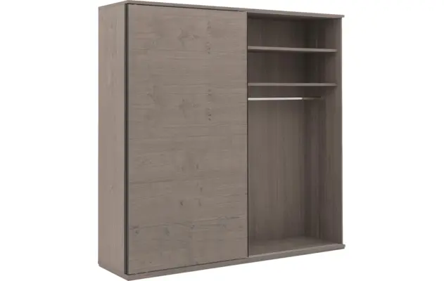 Goossens excellent kledingkast nature grijs eiken - 8223448-08