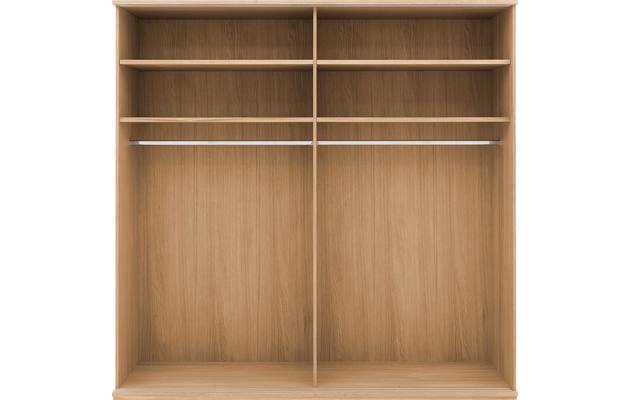 Goossens excellent kledingkast nature wit eiken - 8223449-09