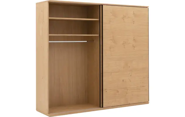 Goossens excellent kledingkast nature blank eiken - 8223453-06