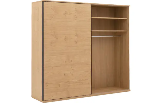 Goossens excellent kledingkast nature blank eiken - 8223453-08