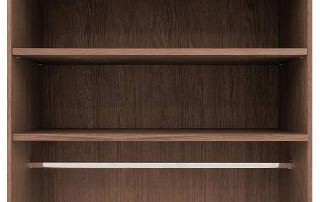Goossens excellent kledingkast nature donker bruin eiken - 8223456-11