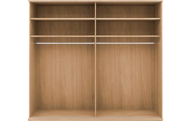 Goossens excellent kledingkast nature wit eiken - 8223458-09