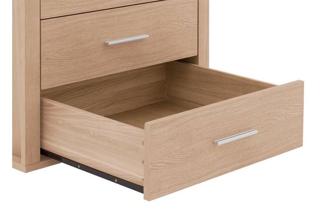 Goossens inzetladenblok duo wit eiken - 8223506-06