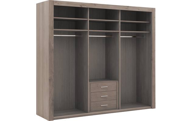 Goossens inzetladenblok duo grijs eiken - 8223508-01