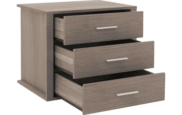 Goossens inzetladenblok duo grijs eiken - 8223508-05