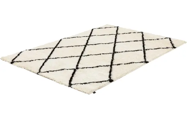 Goossens basic vloerkleed pip wit polypropyleen - 8223561-03