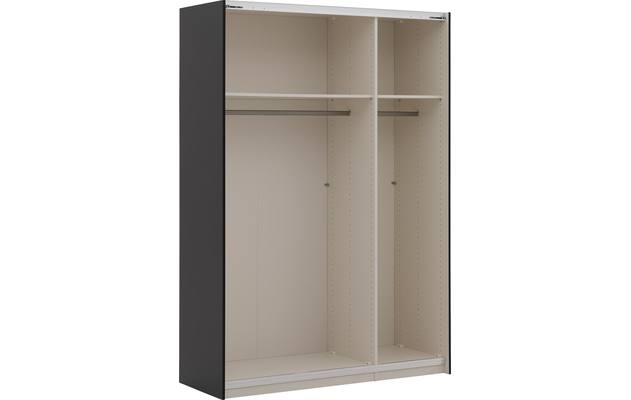 Goossens kledingkast easy storage ddk zwart hoogwaardig meubelplaat - 8223566-08