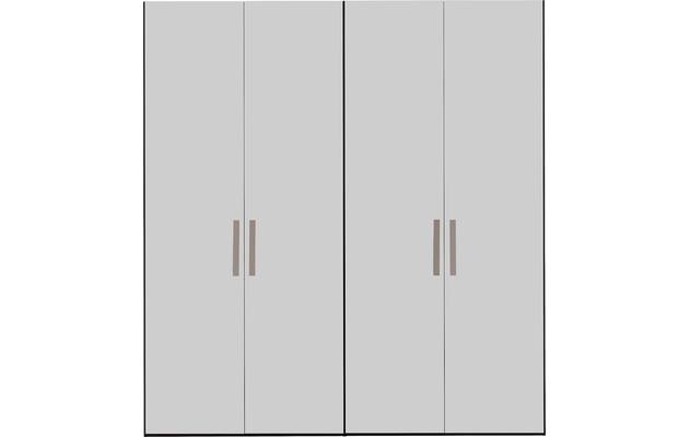 Goossens kledingkast easy storage ddk zwart hoogwaardig meubelplaat - 8223567-01