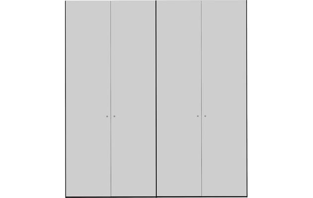 Goossens kledingkast easy storage ddk zwart hoogwaardig meubelplaat - 8223567-02