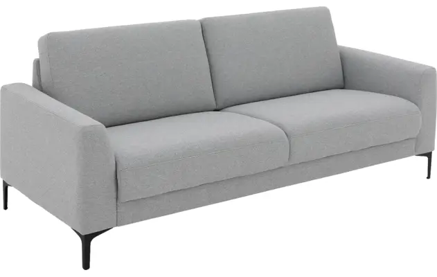 Goossens zitbank dallas grijs stof - 8223594-03