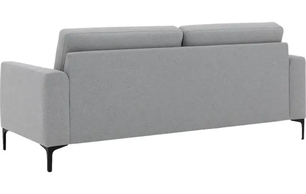 Goossens zitbank dallas grijs stof - 8223594-04