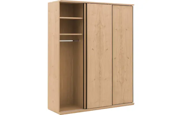 Goossens excellent kledingkast wood onbewerkt eiken - 8223622-04