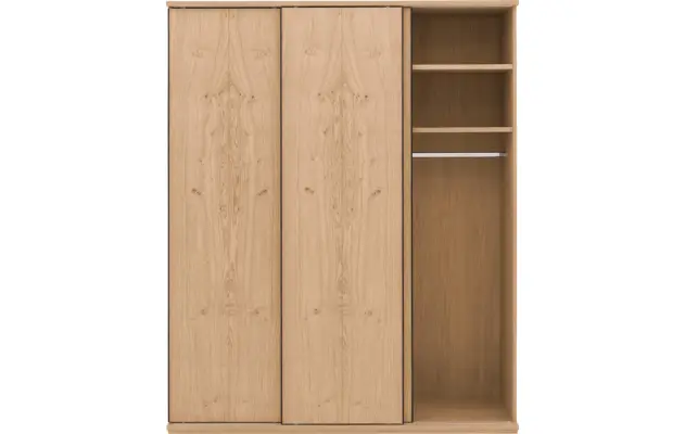 Goossens excellent kledingkast wood onbewerkt eiken - 8223622-10