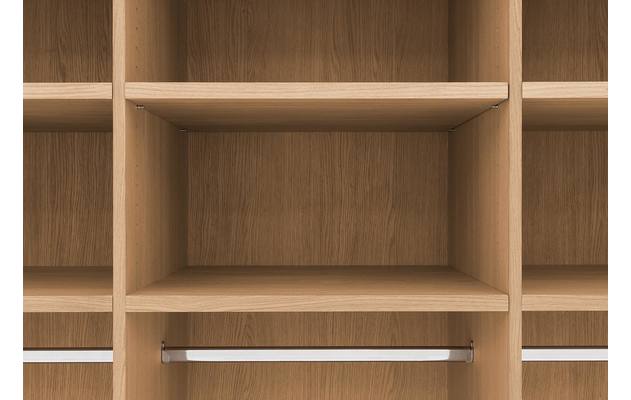 Goossens excellent kledingkast wood onbewerkt eiken - 8223622-14