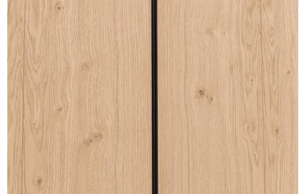 Goossens excellent kledingkast wood onbewerkt eiken - 8223623-08