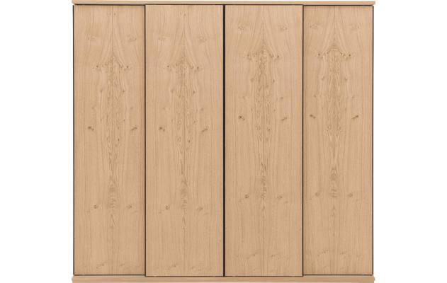 Goossens excellent kledingkast wood onbewerkt eiken - 8223623-09