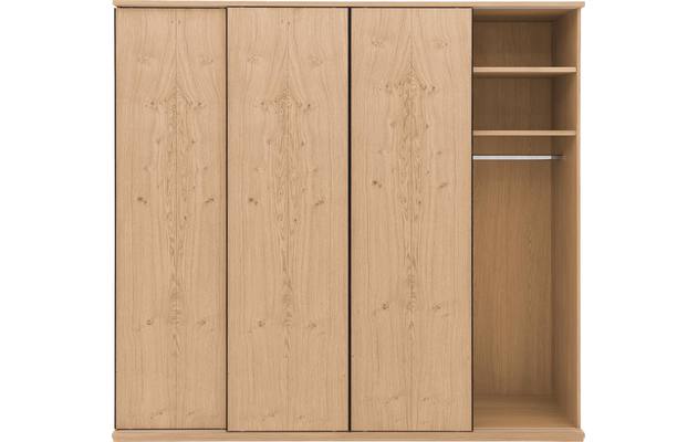 Goossens excellent kledingkast wood onbewerkt eiken - 8223623-10