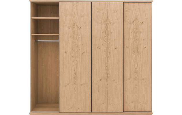 Goossens excellent kledingkast wood onbewerkt eiken - 8223623-12