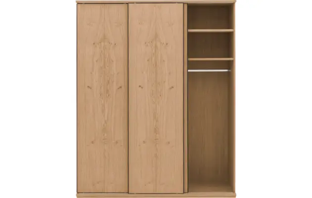 Goossens excellent kledingkast wood wit eiken - 8223624-10