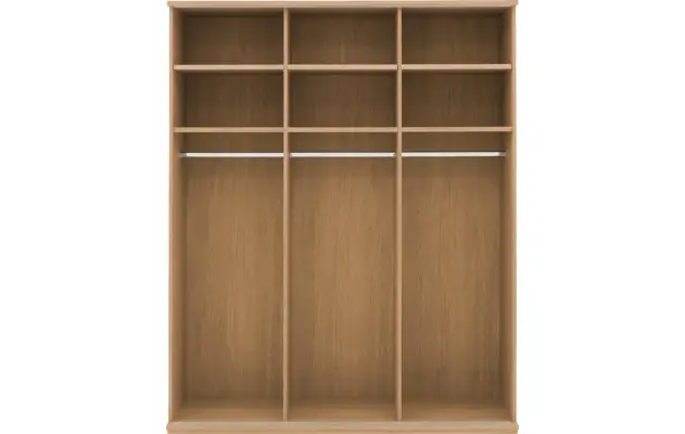 Goossens excellent kledingkast wood wit eiken - 8223624-13