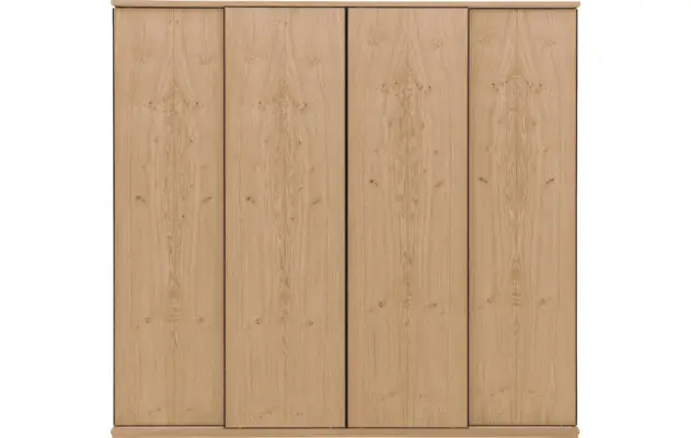 Goossens excellent kledingkast wood wit eiken - 8223625-09