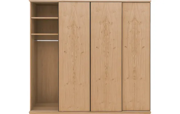 Goossens excellent kledingkast wood wit eiken - 8223625-12