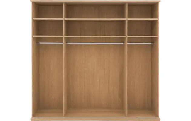 Goossens excellent kledingkast wood wit eiken - 8223625-13